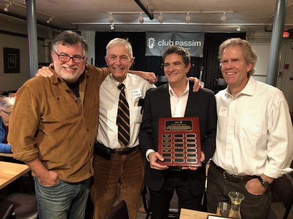 Ralph Jaccodine Receives the Club Passim Legacy Award